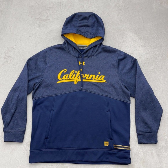 Under Armour Other - Under Armour University Of California Golden Bears Pullover Hoodie XL Loose
